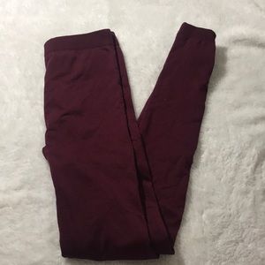 Fleece leggings